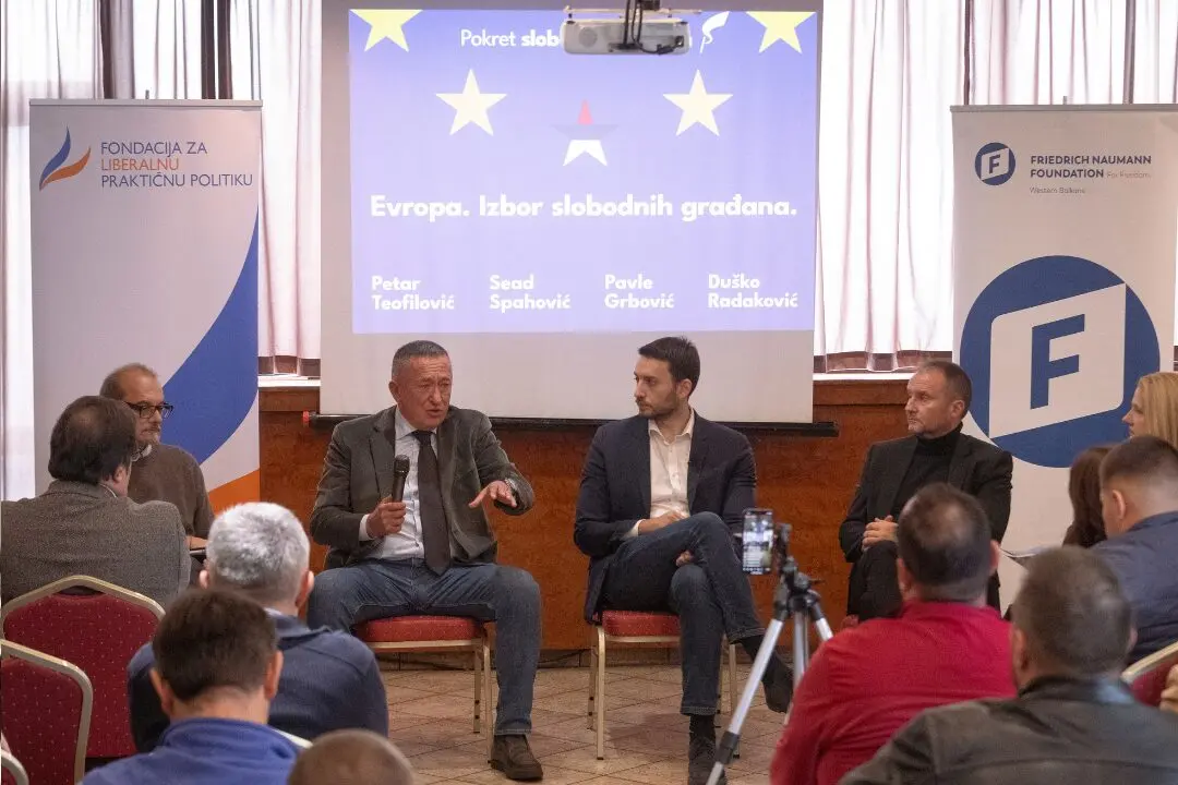 Fondacija za liberalnu praktičnu politiku snažno podržava kampanju Evropa – izbor slobodnih građana