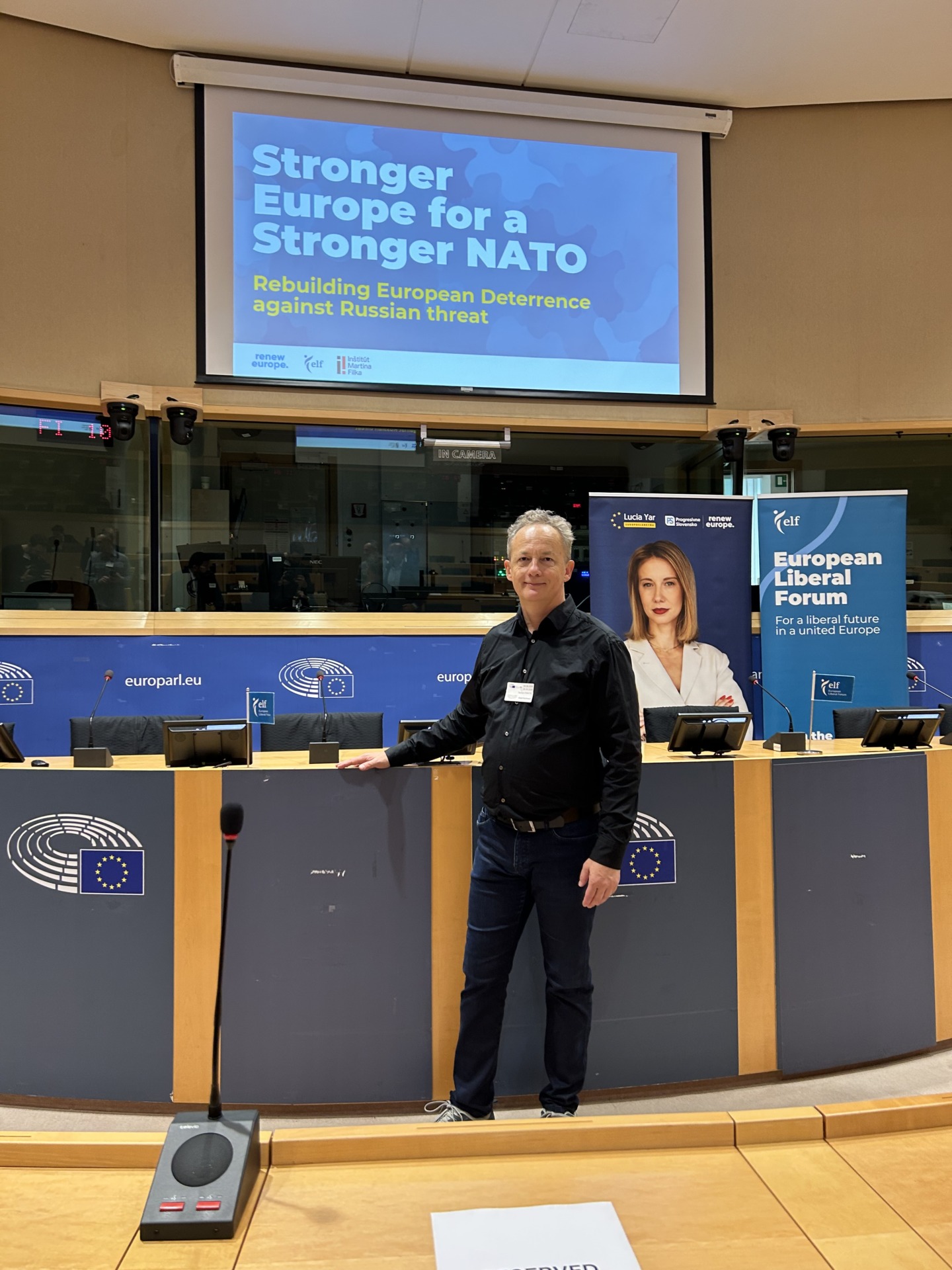 Danijel Pantić na konferenciji o EU i NATO-u u Evropskom parlamentu
